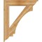 Ekena Millwork Imperial Traditional Rough Sawn Bracket, Western Red Cedar, 6"W x 38"D x 46"H BKT06X38X46IMP01RWR - alternate 3